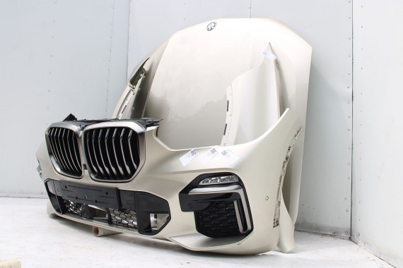 BMW X5 G05 PRZÓD maska błotniki zderzak Sport przedni błotnik lampa lampy laser C1N Sonnenstein M pakiet 63117933339 63117933340