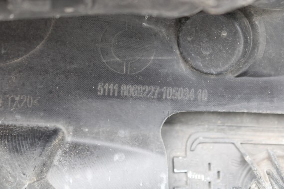 BMW X5 G05 PRZÓD maska błotniki zderzak Sport przedni błotnik lampa lampy laser C1N Sonnenstein M pakiet 63117933339 63117933340