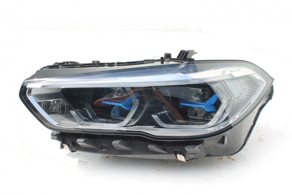 BMW X5 G05 PRZÓD maska błotniki zderzak Sport przedni błotnik lampa lampy laser C1N Sonnenstein M pakiet 63117933339 63117933340