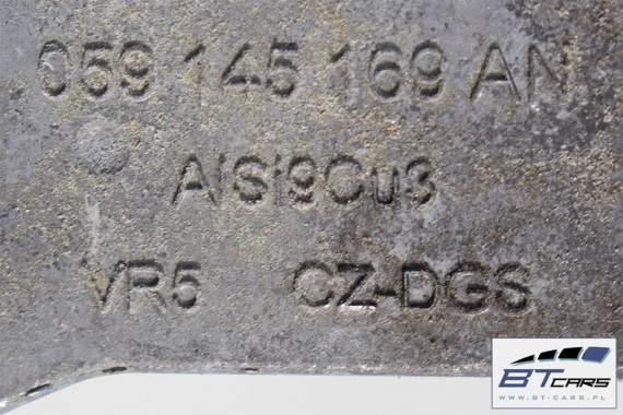AUDI VW ŁAPA WIESZAK POMPY KLIMY SILNIKA 059145169AN 059145169BL 059 145 169 AN diesel 3.0 TDi 059145169AN 059145169BL 059145169
