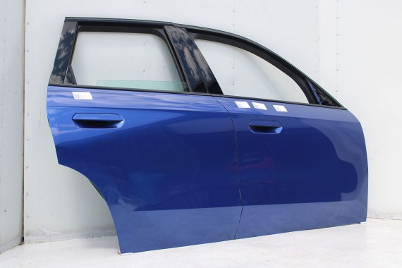 BMW X1 U11 DRZWI PRAWE PRZÓD + TYŁ STRONA PRAWA przednie + tylne 2 sztuki Kolor C31 Portimao blau metallic Niebieski 41515A38652
