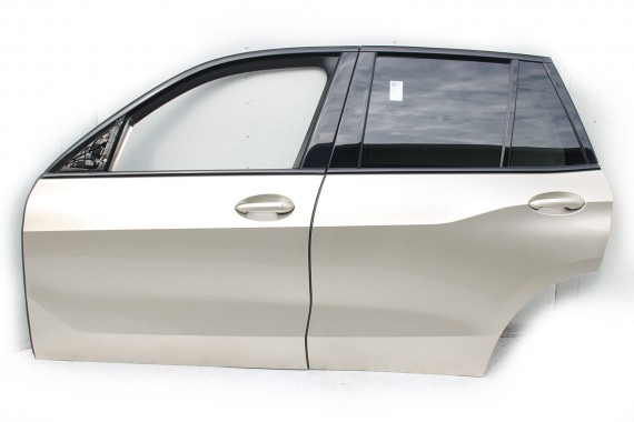 BMW X5 G05 DRZWI LEWE PRZÓD + TYŁ STRONA LEWA przednie + tylne 2 sztuki Kolor C1N Sonnenstein Beżowy 41518738551 41528738553 F95