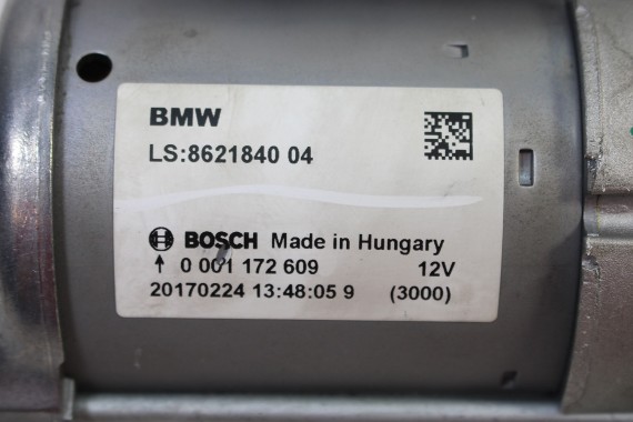 BMW 6 GRAN TOURER G32 ROZRUSZNIK BOSCH 8621840 JV61 540XiA LL 250 kW 340 PS silnik benzynowy 07129907896 12418571349 12418621840