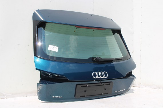 AUDI E TRON TYŁ ZDERZAK + KLAPA BAGAŻNIKA + LAMPY lampa tylny LV5Z S1S1 Niebieski S1 V5Z ETRON led ledy