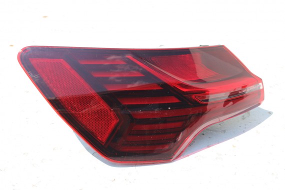 AUDI E TRON TYŁ ZDERZAK + KLAPA BAGAŻNIKA + LAMPY lampa tylny LV5Z S1S1 Niebieski S1 V5Z ETRON led ledy