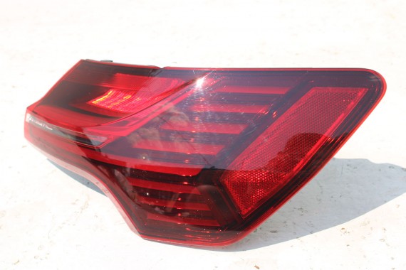 AUDI E TRON TYŁ ZDERZAK + KLAPA BAGAŻNIKA + LAMPY lampa tylny LV5Z S1S1 Niebieski S1 V5Z ETRON led ledy