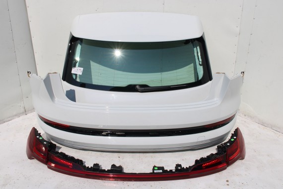 AUDI E TRON TYŁ ZDERZAK + KLAPA BAGAŻNIKA + LAMPY lampa tylny 2Y2Y LS9R biały 2Y S9R ETRON led ledy