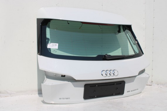 AUDI E TRON TYŁ ZDERZAK + KLAPA BAGAŻNIKA + LAMPY lampa tylny 2Y2Y LS9R biały 2Y S9R ETRON led ledy