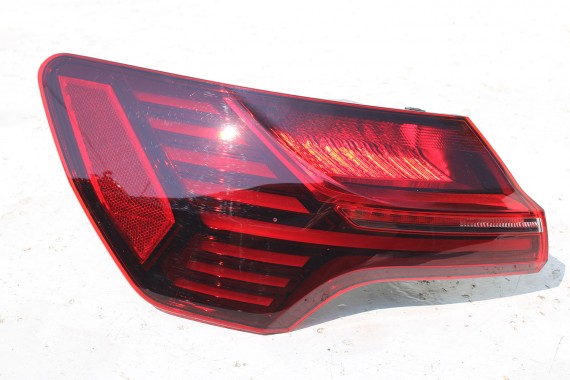 AUDI E TRON TYŁ ZDERZAK + KLAPA BAGAŻNIKA + LAMPY lampa tylny 2Y2Y LS9R biały 2Y S9R ETRON led ledy