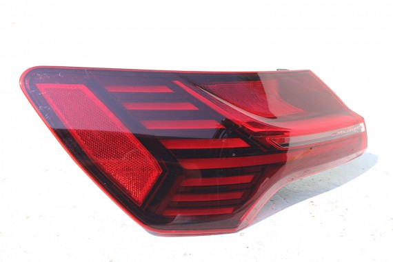 AUDI E TRON TYŁ ZDERZAK + KLAPA BAGAŻNIKA + LAMPY lampa tylny 2Y2Y LS9R biały 2Y S9R ETRON led ledy