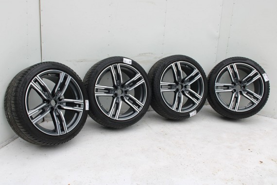 BMW 8 M8 FELGI 19 8090019 8090020 OPONY ZIMA KOŁA felga 8J*19H2 ET26 opona 245/40/19 M727 8445 8444 Pirelli P ZERO 275/35 100N