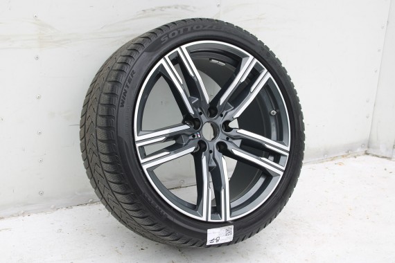 BMW 8 M8 FELGI 19 8090019 8090020 OPONY ZIMA KOŁA felga 8J*19H2 ET26 opona 245/40/19 M727 8445 8444 Pirelli P ZERO 275/35 100N