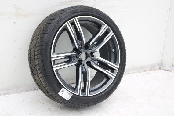 BMW 8 M8 FELGI 19 8090019 8090020 OPONY ZIMA KOŁA felga 8J*19H2 ET26 opona 245/40/19 M727 8445 8444 Pirelli P ZERO 275/35 100N
