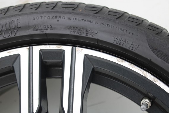 BMW 8 M8 FELGI 19 8090019 8090020 OPONY ZIMA KOŁA felga 8J*19H2 ET26 opona 245/40/19 M727 8445 8444 Pirelli P ZERO 275/35 100N