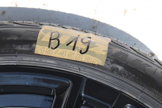 BMW i8 FELGI 20 6887445 OPONY ZIMA KOŁA felga 7.5J*20H2 ET40 opona 215/45/20 95V 5Bridgestone wzór styl 516 6880105 6 880 105 8