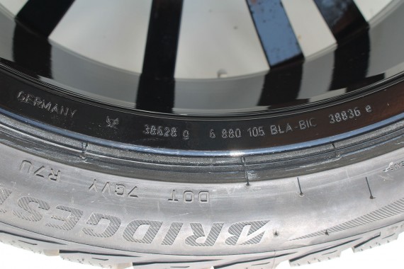 BMW i8 FELGI 20 6887445 OPONY ZIMA KOŁA felga 7.5J*20H2 ET40 opona 215/45/20 95V 5Bridgestone wzór styl 516 6880105 6 880 105 8