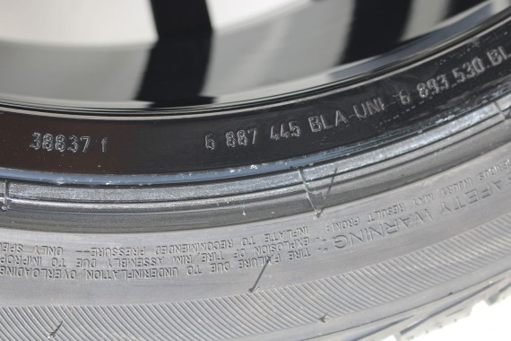 BMW i8 FELGI 20 6887445 OPONY ZIMA KOŁA felga 7.5J*20H2 ET40 opona 215/45/20 95V 5Bridgestone wzór styl 516 6880105 6 880 105 8