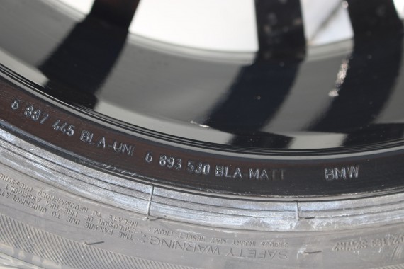BMW i8 FELGI 20 6887445 OPONY ZIMA KOŁA felga 7.5J*20H2 ET40 opona 215/45/20 95V 5Bridgestone wzór styl 516 6880105 6 880 105 8