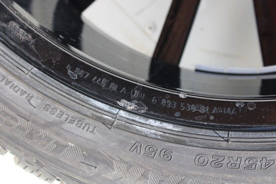 BMW i8 FELGI 20 6887445 OPONY ZIMA KOŁA felga 7.5J*20H2 ET40 opona 215/45/20 95V 5Bridgestone wzór styl 516 6880105 6 880 105 8