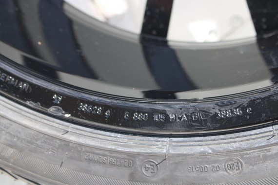 BMW i8 FELGI 20 6887445 OPONY ZIMA KOŁA felga 7.5J*20H2 ET40 opona 215/45/20 95V 5Bridgestone wzór styl 516 6880105 6 880 105 8