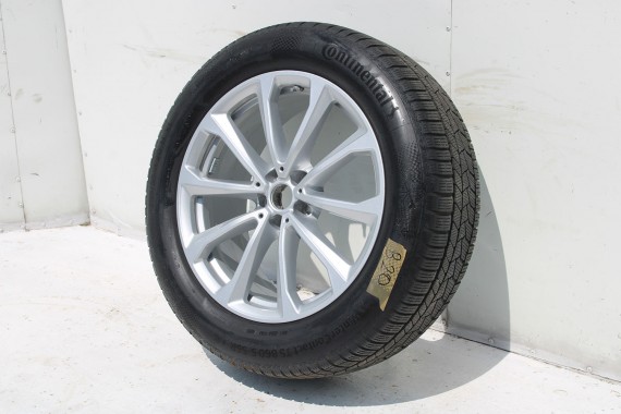BMW X7 G07 FELGI 20 6880688 OPONY ZIMA KOŁA felga 8.5J*20H2 ET35 opona 255/55/20 110H Continental wzór styl 750 8262 6880688