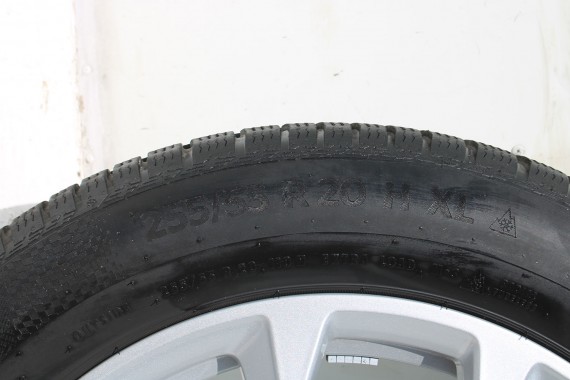 BMW X7 G07 FELGI 20 6880688 OPONY ZIMA KOŁA felga 8.5J*20H2 ET35 opona 255/55/20 110H Continental wzór styl 750 8262