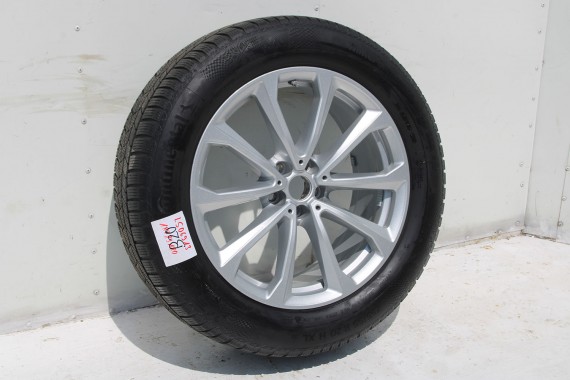 BMW X7 G07 FELGI 20 6880688 OPONY ZIMA KOŁA felga 8.5J*20H2 ET35 opona 255/55/20 110H Continental wzór styl 750 8262 6880688