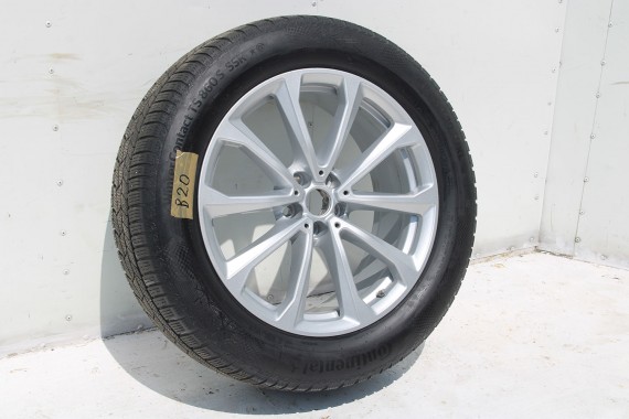 BMW X7 G07 FELGI 20 6880688 OPONY ZIMA KOŁA felga 8.5J*20H2 ET35 opona 255/55/20 110H Continental wzór styl 750 8262 6880688