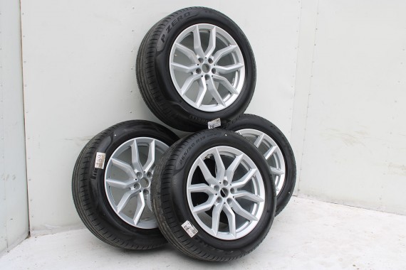 BMW X5M X6M FELGI 19 6880685 OPONY LATO KOŁA felga 9J*19H2 ET38 opona 265/50/19 734 Pirelli X5 X6 8090715 RSC RDCI TPMS