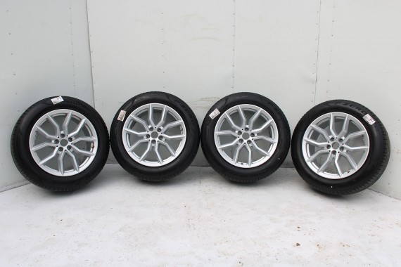 BMW X5M X6M FELGI 19 6880685 OPONY LATO KOŁA felga 9J*19H2 ET38 opona 265/50/19 734 Pirelli X5 X6 8090715 RSC RDCI TPMS