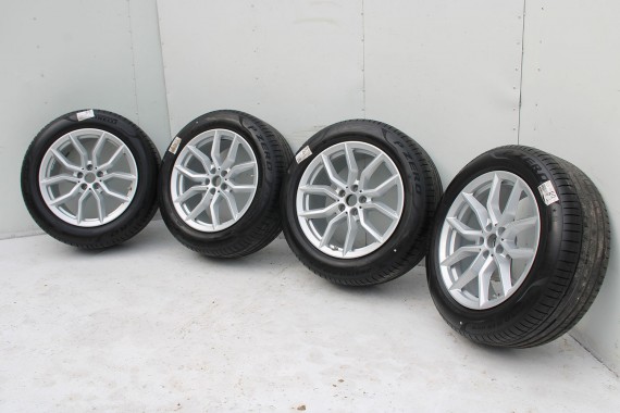 BMW X5M X6M FELGI 19 6880685 OPONY LATO KOŁA felga 9J*19H2 ET38 opona 265/50/19 734 Pirelli X5 X6 8090715 RSC RDCI TPMS