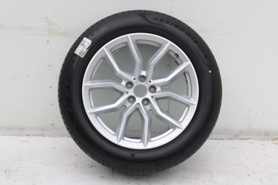 BMW X5M X6M FELGI 19 6880685 OPONY LATO KOŁA felga 9J*19H2 ET38 opona 265/50/19 734 Pirelli X5 X6 8090715 RSC RDCI TPMS