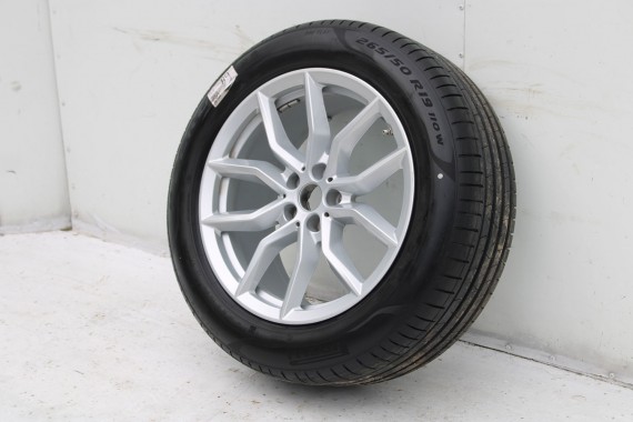 BMW X5M X6M FELGI 19 6880685 OPONY LATO KOŁA felga 9J*19H2 ET38 opona 265/50/19 734 Pirelli X5 X6 8090715 RSC RDCI TPMS