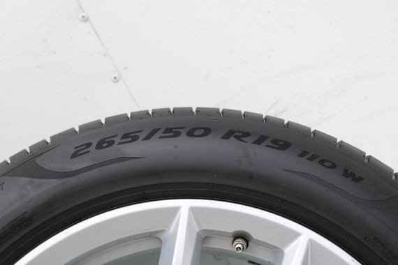 BMW X5M X6M FELGI 19 6880685 OPONY LATO KOŁA felga 9J*19H2 ET38 opona 265/50/19 734 Pirelli X5 X6 8090715 RSC RDCI TPMS