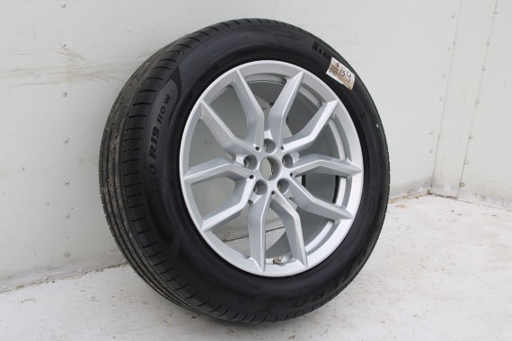 BMW X5M X6M FELGI 19 6880685 OPONY LATO KOŁA felga 9J*19H2 ET38 opona 265/50/19 734 Pirelli X5 X6 8090715 RSC RDCI TPMS