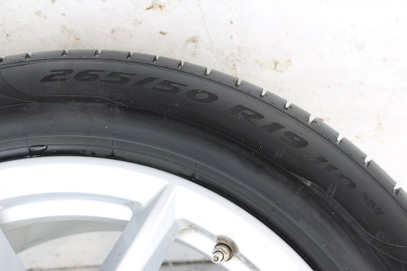 BMW X5M X6M FELGI 19 6880685 OPONY LATO KOŁA felga 9J*19H2 ET38 opona 265/50/19 734 Pirelli X5 X6 8090715 RSC RDCI TPMS
