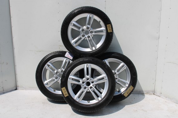 BMW 2 F45 F46 FELGI 17 7848601 OPONY ZIMA KOŁA felga 7.5J*17H2 ET54 opona 205/55/17 95H Continental wzór styl M483 M POWER