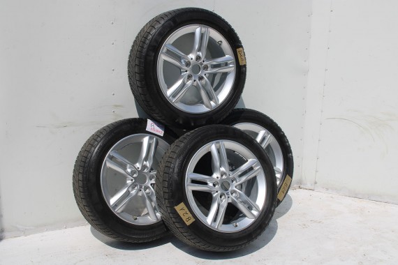 BMW 2 F45 F46 FELGI 17 7848601 OPONY ZIMA KOŁA felga 7.5J*17H2 ET54 opona 205/55/17 95H Continental wzór styl M483 M POWER