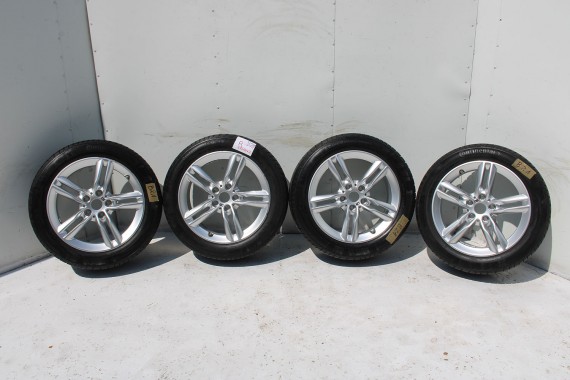 BMW 2 F45 F46 FELGI 17 7848601 OPONY ZIMA KOŁA felga 7.5J*17H2 ET54 opona 205/55/17 95H Continental wzór styl M483 M POWER