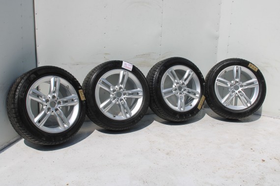 BMW 2 F45 F46 FELGI 17 7848601 OPONY ZIMA KOŁA felga 7.5J*17H2 ET54 opona 205/55/17 95H Continental wzór styl M483 M POWER
