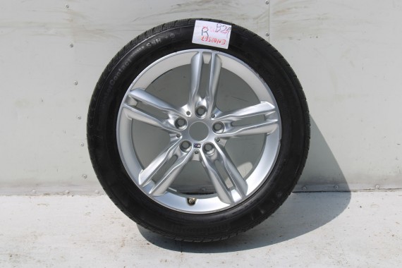 BMW 2 F45 F46 FELGI 17 7848601 OPONY ZIMA KOŁA felga 7.5J*17H2 ET54 opona 205/55/17 95H Continental wzór styl M483 M POWER