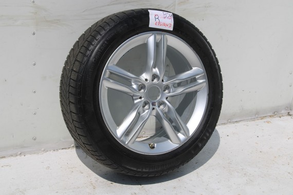 BMW 2 F45 F46 FELGI 17 7848601 OPONY ZIMA KOŁA felga 7.5J*17H2 ET54 opona 205/55/17 95H Continental wzór styl M483 M POWER