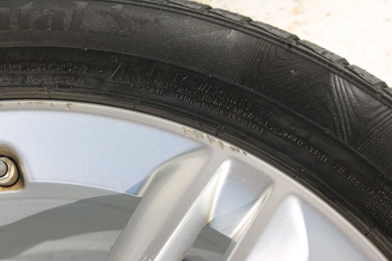 BMW 2 F45 F46 FELGI 17 7848601 OPONY ZIMA KOŁA felga 7.5J*17H2 ET54 opona 205/55/17 95H Continental wzór styl M483 M POWER