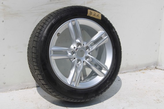 BMW 2 F45 F46 FELGI 17 7848601 OPONY ZIMA KOŁA felga 7.5J*17H2 ET54 opona 205/55/17 95H Continental wzór styl M483 M POWER