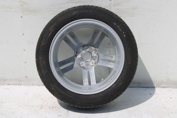 BMW 2 F45 F46 FELGI 17 7848601 OPONY ZIMA KOŁA felga 7.5J*17H2 ET54 opona 205/55/17 95H Continental wzór styl M483 M POWER