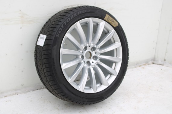 BMW 7 G11 G12 FELGI 19 6861225 OPONY ZIMA KOŁA felga 8.5JX*19H2 ET25 opona 245/45/20 102V PIRELLI SottoZero styl 620 6 861 225