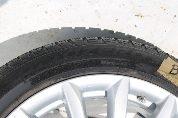 BMW 7 G11 G12 FELGI 19 6861225 OPONY ZIMA KOŁA felga 8.5JX*19H2 ET25 opona 245/45/20 102V PIRELLI SottoZero styl 620 6 861 225