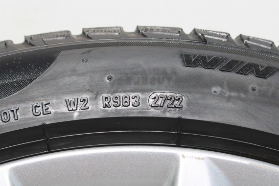 BMW 7 G11 G12 FELGI 19 6861225 OPONY ZIMA KOŁA felga 8.5JX*19H2 ET25 opona 245/45/20 102V PIRELLI SottoZero styl 620 6 861 225
