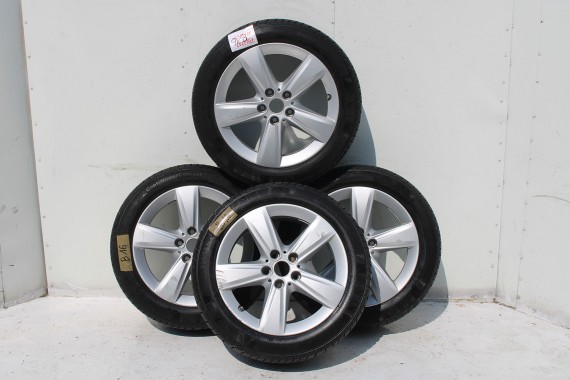 BMW 2 F45 F46 FELGI 17 6855087 OPONY ZIMA KOŁA felga 7.5J*17H2 ET54 opona 205/55/17 95H Continental wzór styl 478