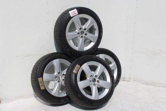 BMW 2 F45 F46 FELGI 17 6855087 OPONY ZIMA KOŁA felga 7.5J*17H2 ET54 opona 205/55/17 95H Continental wzór styl 478